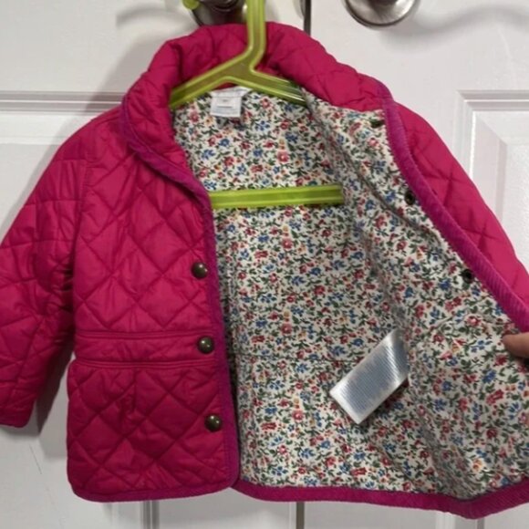 Ralph Lauren Pink Quilted Puffer Jacket Coat size 18 months - Picture 2 of 4